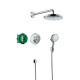ShowerSet Raindance Select S / ShowerSelect S Душовий набір (верхній, ручний душ, ibox, термостат), HANSGROHE (27297000)