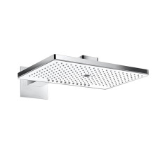 Rainmaker Select 460 3jet Верхній душ з тримачем (біле скло), HANSGROHE (24007400)