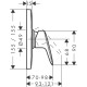 Logis Змішувач для душу, одноважiльний, HANSGROHE (71607000)