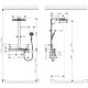 Rainmaker Select 460 3jet Showerpipe для душа, білий/хром, HANSGROHE (27106400)