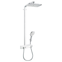 Raindance Select E 360 1jet ST Showerpipe Душова система, білий/хром, HANSGROHE (27288400)