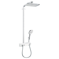 Raindance Select E 360 1jet ST Showerpipe Душова система, білий/хром, HANSGROHE (27288400)