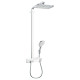 Raindance Select E 360 1jet ST Showerpipe Душова система, білий/хром, HANSGROHE (27288400)
