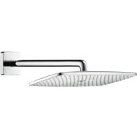 Raindance E360 Air Jet Верхній душ 360х190 мм з тримачем 390 мм, функція EcoSmart, HANSGROHE (26605000)