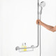 Душевой набор Hansgrohe Raindance Select S с душевой штангой справа белый/хром (26326400)