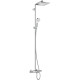 Душевая система с термостатом Hansgrohe Crometta E 240 1jet Showerpipe (27298000)