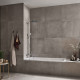 Душевая система с термостатом Hansgrohe Crometta E 240 1jet Showerpipe (27298000)
