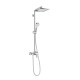 Душевая система с однорычажным смесителем Hansgrohe Crometta E 240 1jet Showerpipe (27284000)