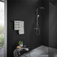 Душевая система с однорычажным смесителем Hansgrohe Crometta E 240 1jet Showerpipe (27284000)