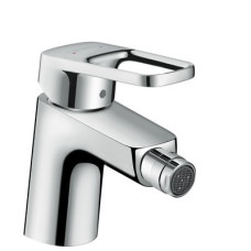 Змішувач для біде одноважільний Hansgrohe Logis Loop зі зливним гарнітуром (71250000)