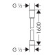 ComfortflexШланг 1,60 м ½’, хром, HANSGROHE (28168000)