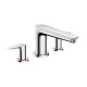 Talis E Змішувач на край ванни, на 3 отвори, хром, HANSGROHE (71747000)