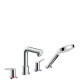 Talis S Змішувач на край ванни, на 4 отвори, хром, HANSGROHE (72419000)