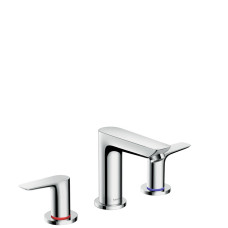Talis E Змішувач для раковини на 3 отвори, зі зливним гарнітуром, хром, HANSGROHE (71733000)