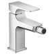 Metropol Змішувач для біде одноважiльний зі зливним гарнітуром, хром, HANSGROHE (32520000)