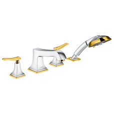 Змішувач для на край ванни Hansgrohe Metropol Classic на 4 отвори (31441090)