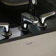 Focus Змішувач для раковини, на 3 отвори, HANSGROHE (31937000)