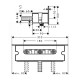 26456000 Euphoria 260 Верхній душ, 3 режими струменю, хром, Grohe (26456000)