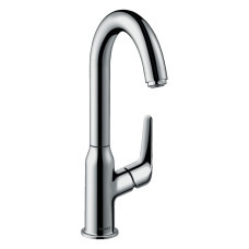 Змішувач для умивальника одноважільний Hansgrohe Novus зі зливним гарнітуром (71126000)