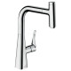 Смеситель для кухни Hansgrohe Metris Select M71 240 с вытяжным шлангом