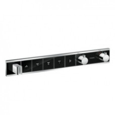 RainSelect Термостат для душу 3 споживача, кол чорний, HANSGROHE (15356600)