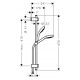 MySelect S Multi Душовий набiр 0,65м, HANSGROHE (26712400)