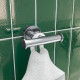 Logis Крючок для рушника, подвiйний, хром, HANSGROHE (41725000)
