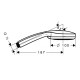 Croma 100 Ручний душ Multi, ½’, колiр червоний, HANSGROHE (28536430)