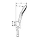 Душевой набор Hansgrohe Select S 120 3jet хром (27668000)