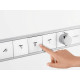 RainSelect Термостат с 4 кнопками, СМ, черный/хром, HANSGROHE (15357600)