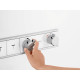 RainSelect Термостат с 4 кнопками, СМ, черный/хром, HANSGROHE (15357600)
