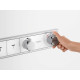 RainSelect Термостат с 4 кнопками, СМ, черный/хром, HANSGROHE (15357600)