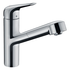 Змішувач одноважільний для кухні Hansgrohe M427-H150 з витяжним виливом (71814000)