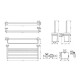 Logis Universal Набiр аксесуарiв для ванної кiмнати 5в1, хром, HANSGROHE (41728000)