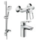 Набор смесителей Hansgrohe Logis Loop для душа и умывальника 100 (71151000+71247000+265534000)