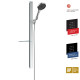 Душовий набір Hansgrohe Rainfinity 130 3jet з душовою стійкою 90 см і мильницею (27671000)