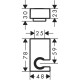 Porter E Душовий тримач, колiр матовий бiлий, HANSGROHE (28387700)