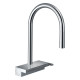 Смеситель для кухни Hansgrohe Aquno Select M81 с выдвижным душем хром