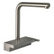 Змішувач для кухні Hansgrohe Aquno Select M81 з висувним душем сатин