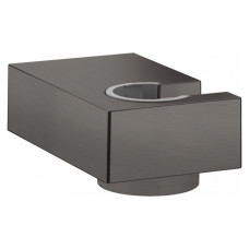 PORTER E тримач для душу, шлiфований чорний хром, HANSGROHE (28387340)
