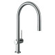 Змішувач одноважільний для кухні Hansgrohe Talis M54 з витяжним душем (72801000)