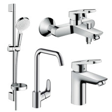 Набір змішувачів для ванни Hansgrohe Logis Loop (71151000+71244000+26553400+31820000)