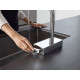 Смеситель для кухни Hansgrohe Aguno Select M81 с выдвижным изливом (73830000)