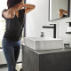 Змішувач для умивальника Hansgrohe Finoris Finoris 260 чорний матовий