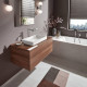 Смеситель для умывальника Hansgrohe Vivenis 110 черный матовый