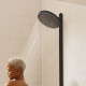 PULSIFY верхній душ, 1 режим, чорний матовий, HANSGROHE (24140670)