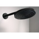 PULSIFY верхній душ, 1 режим, чорний матовий, HANSGROHE (24140670)
