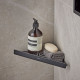 Полиця для ванної кімнати HANSGROHE ADDSTORIS 41741670, чорний, HANSGROHE (41741670)