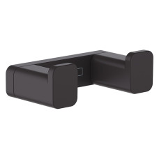 ADDSTORIS гачок двiйний, колiр чорний матовий, HANSGROHE (41755670)