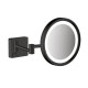 ADDSTORIS зеркало косметическое, с подсветкой, черный матовый, HANSGROHE (41790670)